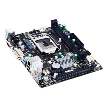 Дънна платка Gigabyte H81M-S2V, H81, LGA1150, DDR3, PCI-E (DVI&VGA), 2x SATA 6Gb/s, 2x USB 3.0, microATX | JAR Computers Gigabyte GA-H81M-S2V