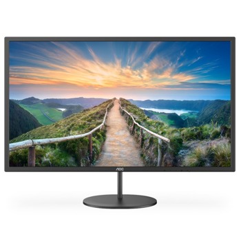 Монитор AOC Q32V4, 31.5" (80.01 cm) IPS панел, 75Hz, QHD, 4ms, 50000000:1, 250 cd/m2, DisplayPort, HDMI, USB 3.2 | JAR Computers Монитор AOC Q32V4
