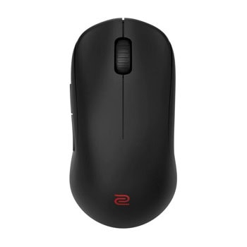 Мишка ZOWIE U2, оптична (3200dpi), безжична, USB, черна, извит симетричен дизайн, гейминг, 1000Hz, 5 бутона | JAR Computers ZOWIE U2 Black 9H.N4KBE.A2E