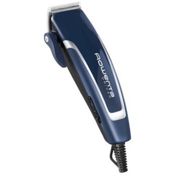 Машинка за подстригване Rowenta TN1606F0, за коса, ножчета от висококачествена неръждаема стомана, без батерия, синя image