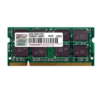 2GB DDR2 667MHz SODIMM Transcend