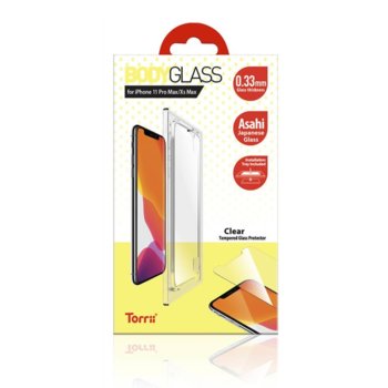 Протектор от закалено стъкло /Tempered Glass/ Torrii BodyGlass 2.5D IP1965-BDG-01 за Apple iPhone 11 Pro Max | JAR Computers Torrii Tempered Glass 2.5D iPhone 11 Pro Max