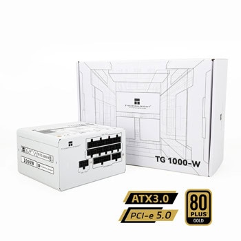 Захранване Thermalright TG-1000 White, 1000W, 80 Plus Gold, 120mm вентилатор | JAR Computers Захранване Thermalright TG-1000 White