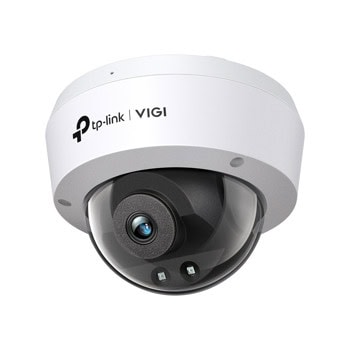 IP камера TP-Link VIGI C220I(4mm), куполна камера, 2Mpix(1920x1080@30fps), 4mm обектив, H.265+/H.265/H.264+/H.264, IR осветеност (до 30m), външна IP67/IK10, PoE | JAR Computers TP-Link VIGI C220I(4mm)