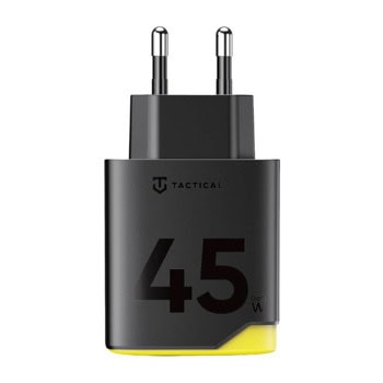 Tactical Minimi GaN 45W Wall Charger черен