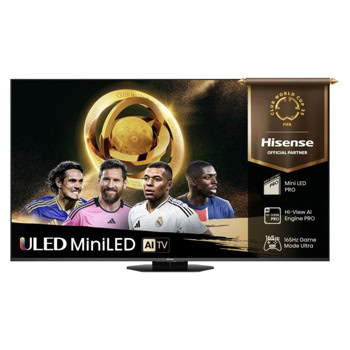 Телевизор Hisense 100U8Q, 100" (254cm) 4K/UHD Smart TV, HDR10+, 165Hz, Dolby Vision, Dolby Atmos, DTS Virtual:X, DVB-T2/C/S2, Wi-Fi, Bluetooth, LAN, 3x HDMI, 2x USB | JAR Computers Hisense 100U8Q