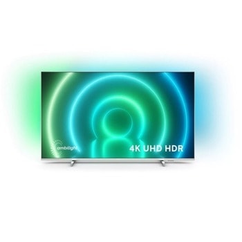 Телевизор Philips 50PUS7956/12, 50" (127 cm) 4K UHD Smart LED TV, DVB-T2/T/C/S2/S, LAN, Wi-Fi, 4x HDMI, 2x USB image