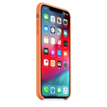 Apple iPhone XS Max Silicone Case - Papaya