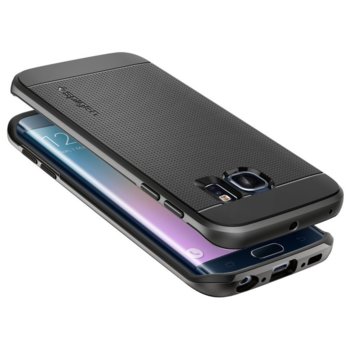 Spigen Neo Hybrid Case for Galaxy S6 Edge gunmetal