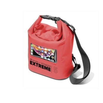 Чанта Cellularline Voyager Extreme, 5 л., водоустойчива, червена | JAR Computers Cellularline Voyager Extreme 5. Red