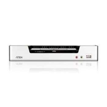 KVMP суич Aten CS1794, от USB(ж) към 5x HDMI(ж), 2x USB Type A, 2x USB Type B Female, 12x 3.5 mm, 4x RJ-45, 1920 x 1080 @ 60Hz | JAR Computers ATEN CS1794
