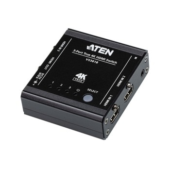 HDMI сплитер Aten VS381B, от HDMI(ж) към 3x HDMI(ж), до 4К(3840x2160@60Hz) резолюция image