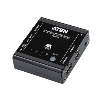 HDMI сплитер Aten VS381B, от HDMI(ж) към 3x HDMI(ж), до 4К(3840x2160@60Hz) резолюция | JAR Computers ATEN VS381B