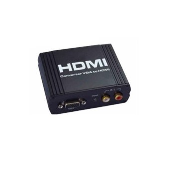Видео сплитер CAB-VGA-HDMI, от 1x HDMI (ж) към VGA (ж), R/L (ж), 1920x1080 | JAR Computers CAB-VGA-HDMI