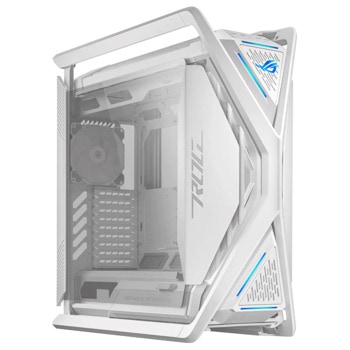 Кутия Asus ROG Hyperion GR701, E-ATX/ATX/mATX/Mini-ITX, 4 x USB 3.2 Gen 1, 1 x USB 3.2 Gen2 Type C, с прозорец, бяла, без захранване | JAR Computers Asus ROG Hyperion GR701 White 90DC00F3-B39000
