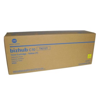 КАСЕТА ЗА KONICA MINOLTA BIZHUB C10/C10P - Yellow - TN212Y -  P№ A00W172 - заб.: 4500k | JAR Computers КАСЕТА ЗА KONICA MINOLTA BIZHUB C10/C10P - Yellow