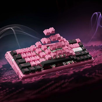 клавиатура atk rs6 ultra sakura розова