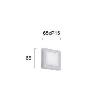 Viokef MARE Wall lamp SQ Led 4079900
