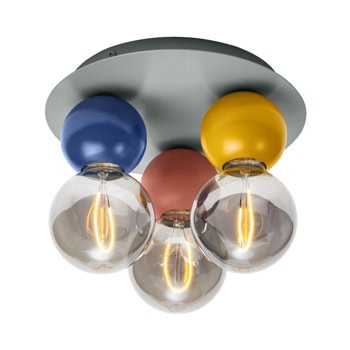 ledvance decor bubble ceiling 3xe27 multicolor