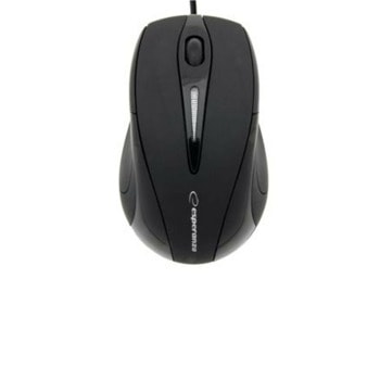 Мишка Esperanza EM102K, оптична (800 dpi), USB, черна | JAR Computers Мишка Esperanza EM102K
