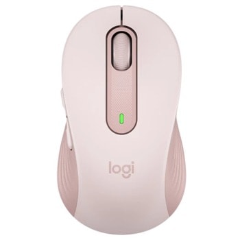 Мишка Logitech Signature M650 L Rose, оптична (2000 dpi), безжична, USB, Bluetooth, розова image
