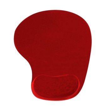 Подложка за мишка Vakoss 190X226, червен, с гел, 190 x 226 mm image