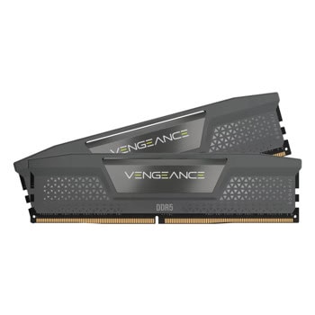 Памет 64GB (2x32GB) DDR5 6000MT/s, Corsair Vengeance Grey, CMK64GX5M2B6000Z40, 1.35V | JAR Computers Corsair CMK64GX5M2B6000Z40