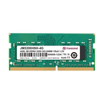 Памет 4GB DDR4 3200 MHz, SO-DIMM, Transcend JM3200HSH-4G, 1.2V image