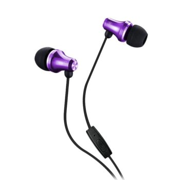 Слушалки Fenda Spiro E260, микрофон, тип "тапи", бутон за разговори, лилави | JAR Computers Fenda Spiro E260 Purple
