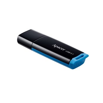 Памет 16GB USB Flash Drive, Apacer AH359, USB 3.1, черен | JAR Computers Apacer 16GB AH359 Black/Blue