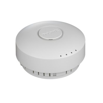 Аксес пойнт D-Link DWL-6600AP/PC, 2.4 GHz(300 Mbps)/5GHz(300Mbps), 1x LAN10/100/1000Base-T(PoE), 2x2 MIMO вътрешни антени | JAR Computers D-Link DWL-6600AP/PC