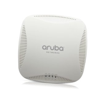 Аксес пойнт HPE Aruba IAP-205 (RW) Instant, 2.4GHz(300Mbps)/5GHz(867Mbps), 1xLan 10/100/1000 PoE, 4x вътрешни антени | JAR Computers HPE Aruba IAP-205 (RW) Instant (JW212A)