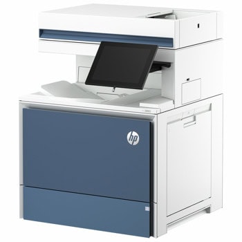 Мултифункционално лазерно устройство HP Color LaserJet Enterprise Flow MFP X58045z, цветен, принтер/копир/скенер, 1200 x 1200 dpi, 43 стр/мин, LAN, USB, A4 | JAR Computers HP LaserJet Enterprise Flow MFP X58045z