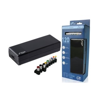 Захранване за лаптопи Fortron AC NB 120W/19V/6.32A | JAR Computers Fortron power adapter AC NB 120W - 19V, 6.32A