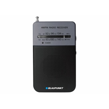 Радио Blaupunkt PR3BK, чисто качество на звука, 2 бр. AA 3V, черно | JAR Computers Радио Blaupunkt PR3BK