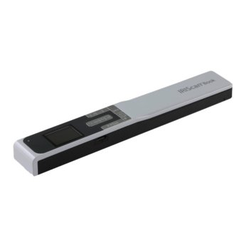 Преносим скенер IRIS IRIScan Book 5, 1200 dpi, A4, 1.5” цветен LCD дисплей, micro USB, microSD слот, бял image