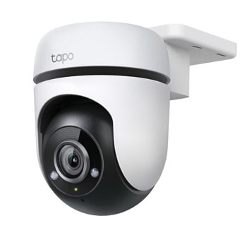 IP камера TP-Link Tapo C500, куполна стационарна камера, 1920x1080@15fps, H264, IR осветеност (до 30 метра), външна, Wi-Fi, MicroSD до 512GB | JAR Computers TP-Link Tapo C500