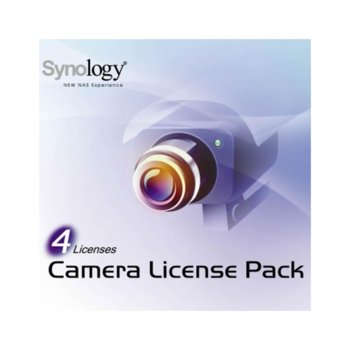 Synology 4LP лиценз за 4 камери