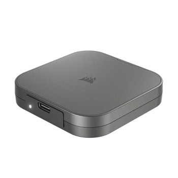 Памет SSD 1TB, Corsair EX400U, USB 4.0 Type-C, външна, скорост на четене до 4000MB/s, скорост на запис до 3500MB/s | JAR Computers Corsair 1TB EX400U CSSD-EX400U1TB