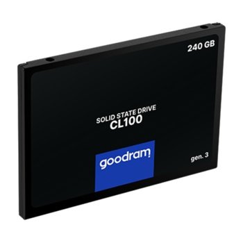 240GB Goodram CL100 SATA III SSDPR-CL100-240-G3