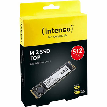 Intenso M.2 SSD SATA III Top 512GB 3832450