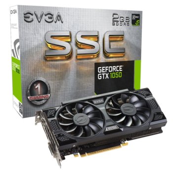 EVGA GF GTX 1050 SSC + T-Shirt 02G-P4-6154-KR