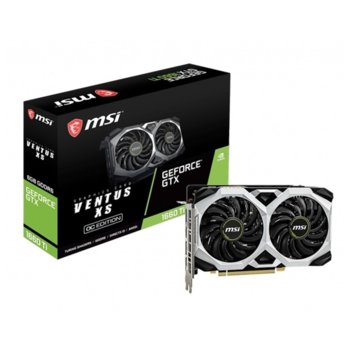Видео карта nVidia GeForce GTX1660, 6GB, MSI Ventus XS OC, PCI-E 3.0, GDDR5, 192-bit, 3x DisplayPort, 1x HDMI | JAR Computers MSI GTX1660 VENTUS XS 6G OC