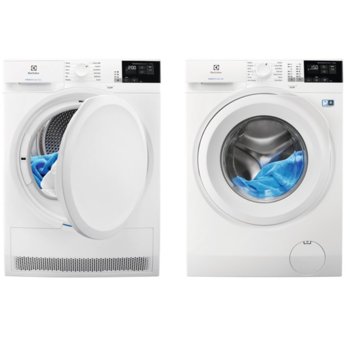 Пералня Electrolux EW6F428W, клас D, капацитет 8 кг., 1200 об/мин, Свободностояща 60 см, бяла | JAR Computers ELECTROLUX ПЕРАЛНА МАШИНА EW6F428W