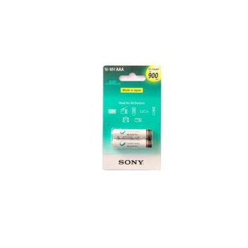 Акумулаторна батерия Sony NH-AAAB4GN NiMH, ААA, 900mAh, 1.2V, 2 броя в опаковка | JAR Computers Sony NHAAAB4GN 4xAAA/900mAh