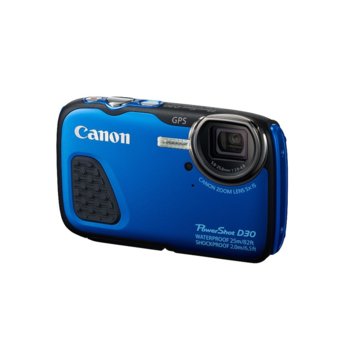 Canon PowerShot D30, син