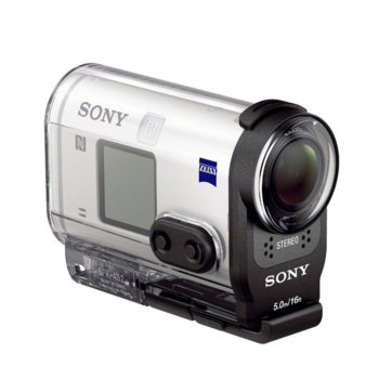 Sony HDR-AS200V (white),8.8Mpix,Zeiss Tessar Lens