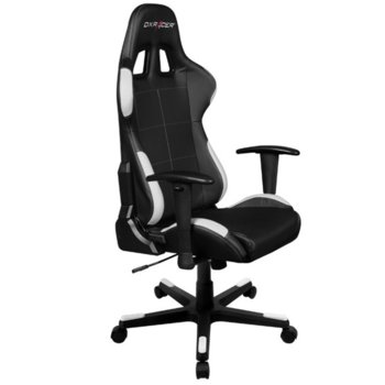 Геймърски стол DXRacer Formula OH-FD99-NW, черен/бял | JAR Computers DXRacer FORMULA Gaming Chair (OH-FD99-NW)