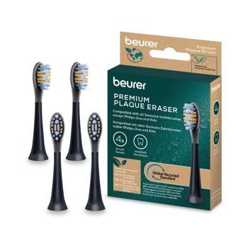 Beurer Premium Plaque Eraser 4 pcs Black 10522