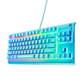 SteelSeries Apex 3 TKL US Layout Aqua 64933